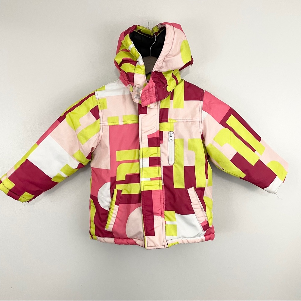 🎁Zara Geometric Print Puffer Jacket